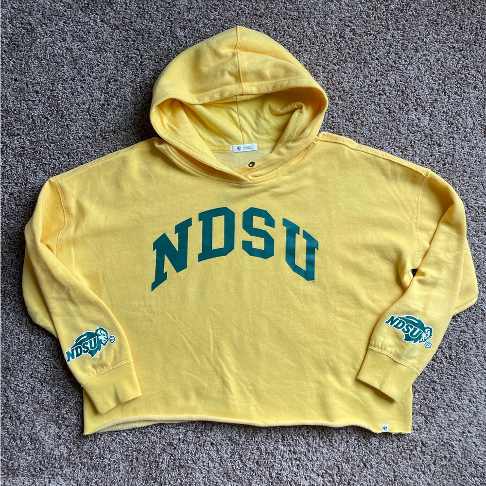 NDSU cropped hoodie